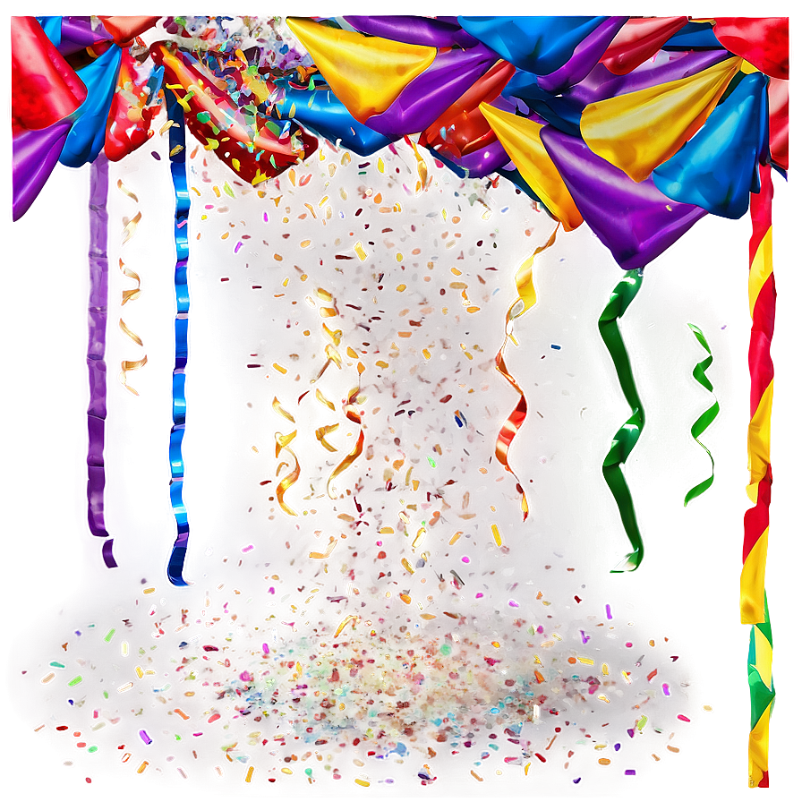 Fiesta Confetti Explosion Png Pdc55