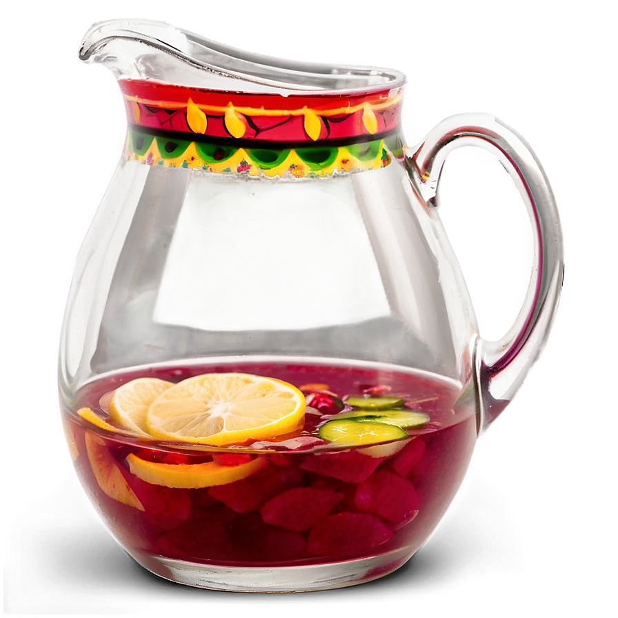 Fiesta Sangria Pitcher Png Hbi29