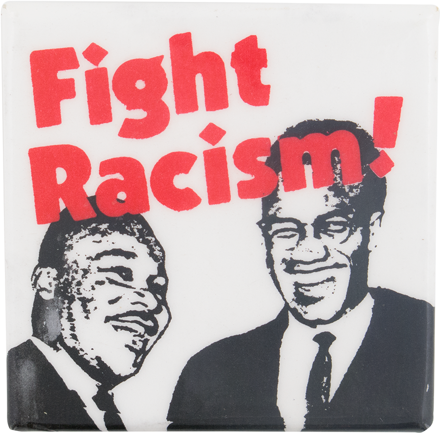 Fight Racism Button