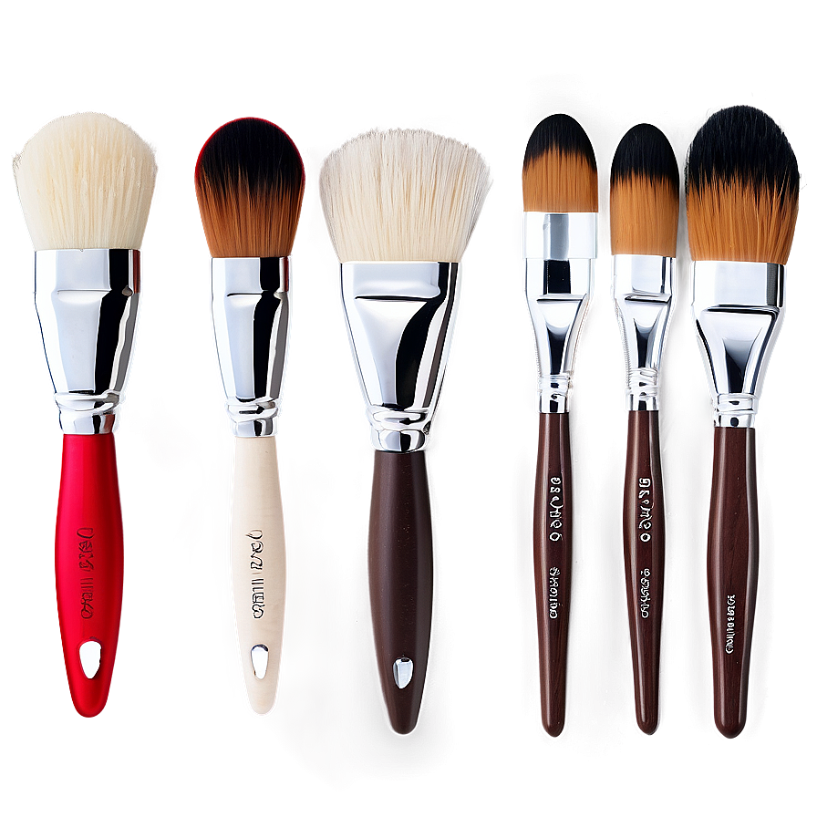 Filbert Paint Brushes Png 36