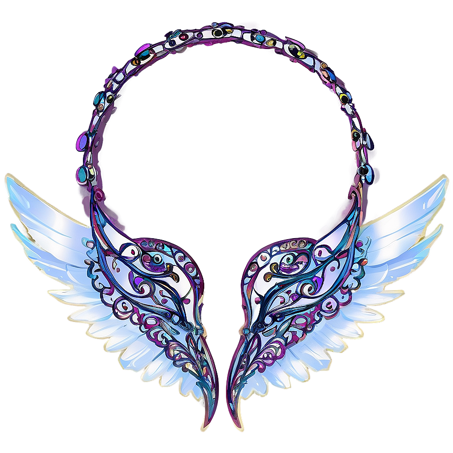 Filigree Angel Wings Png Fgn