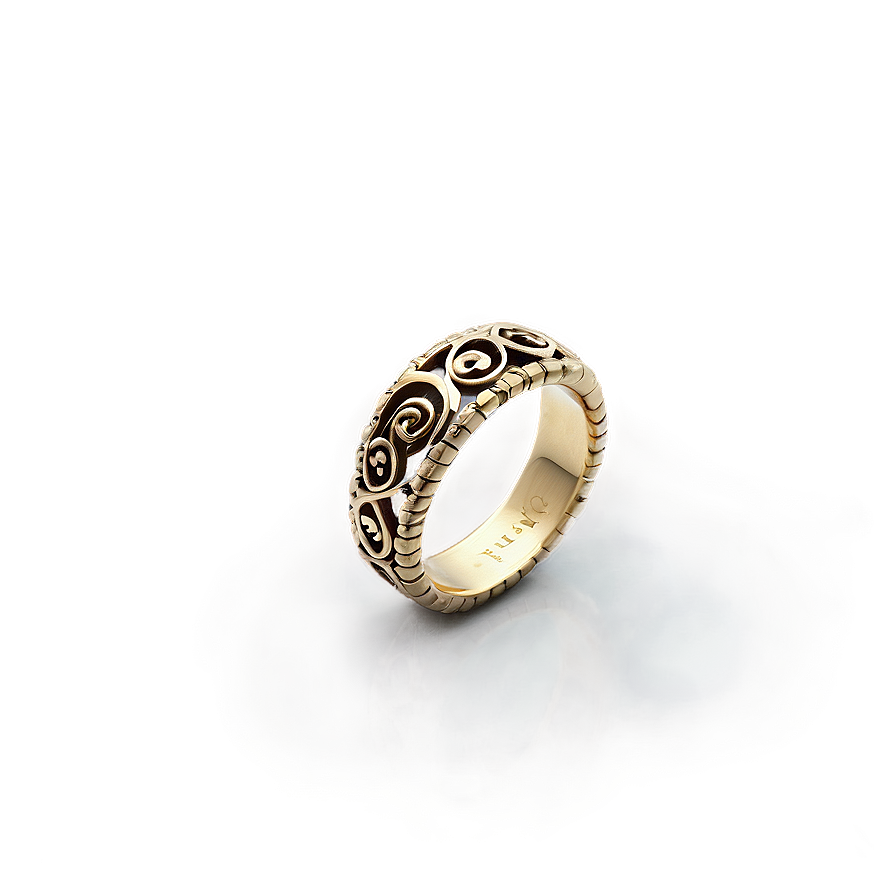 Filigree Artisan Rings Png 93