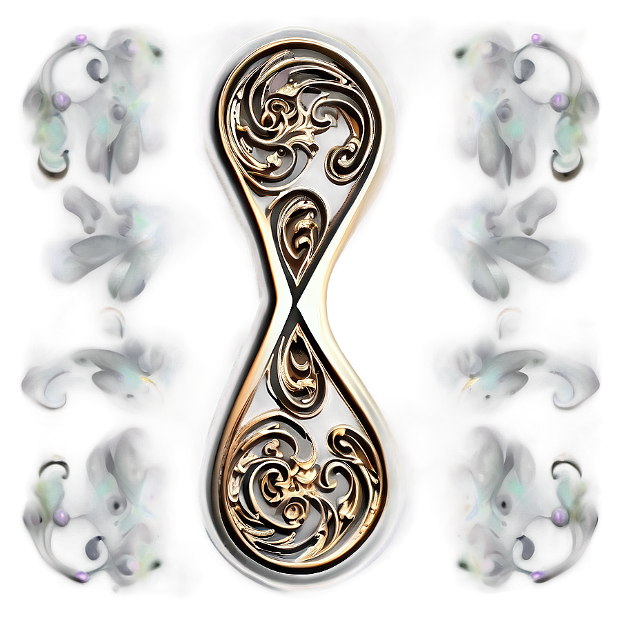 Filigree Swirl Accent Png Ccx