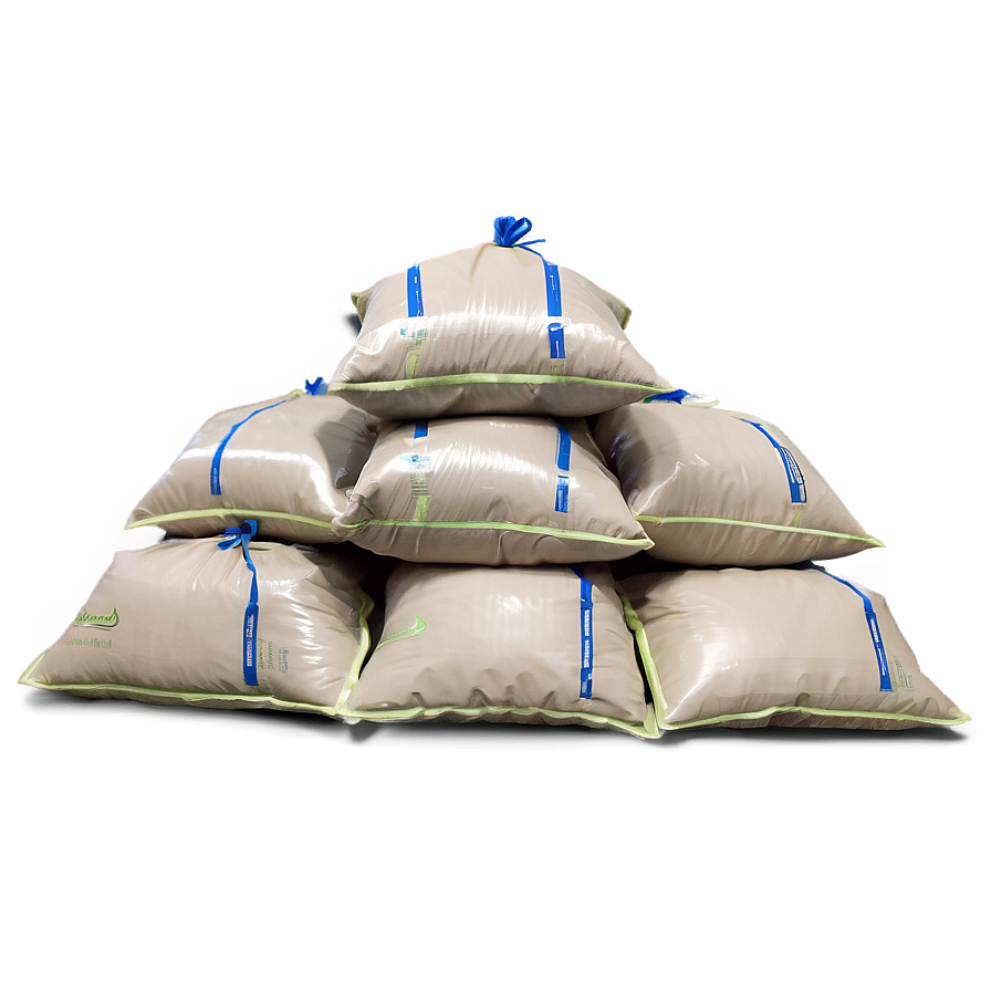 Filled Sandbags Ready To Use Png Muw92