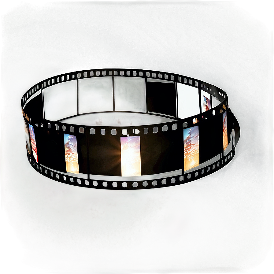 Film Strip With Lens Flare Png 51