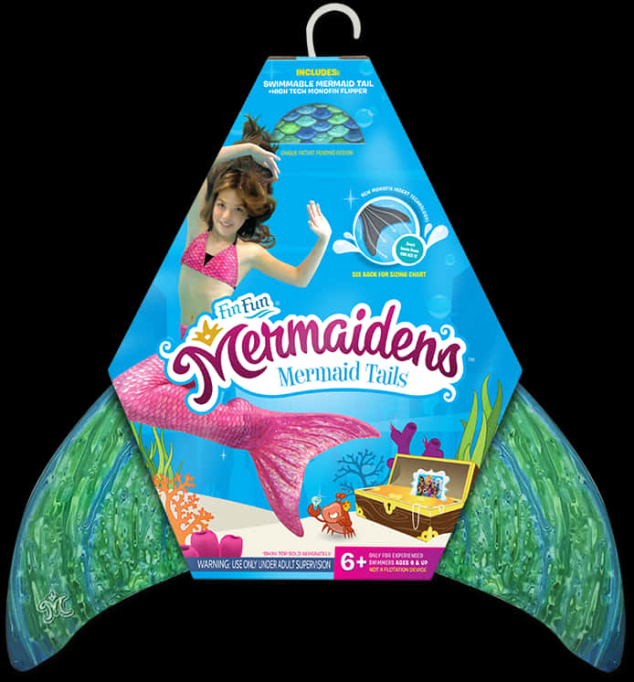 Fin Fun Mermaidens Mermaid Tail Packaging