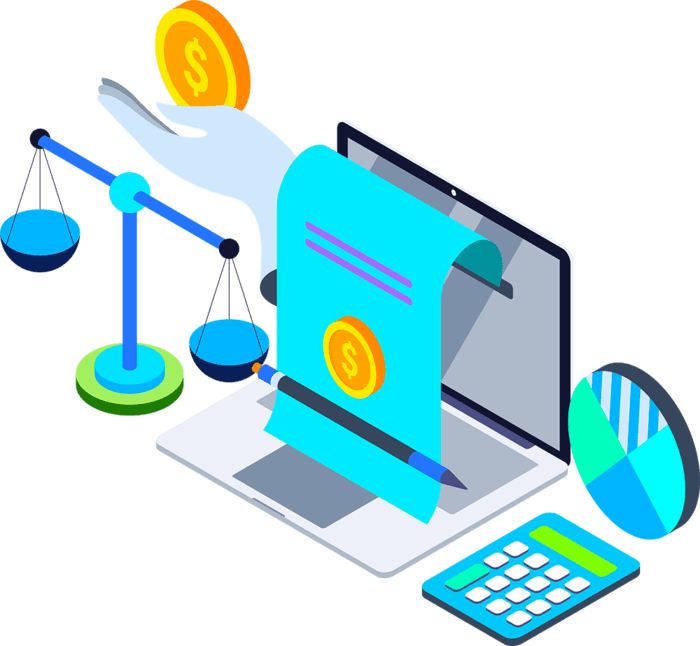 Financial Analysis Concept Illustration