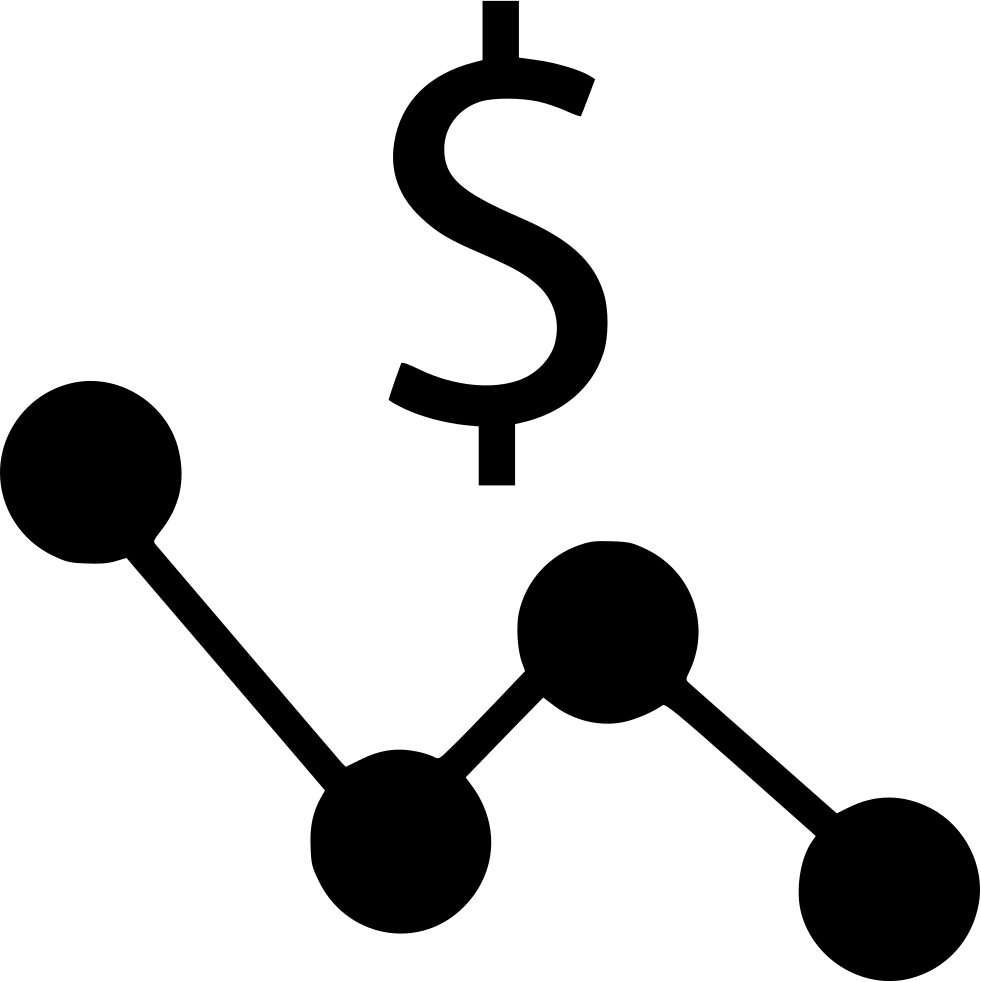 Financial Growth Chart With Dollar Sign