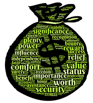 Financial Wellbeing Word Cloud