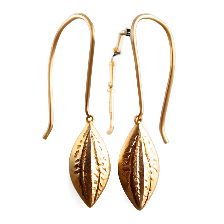 Fine Gold Threader Earrings Png 30