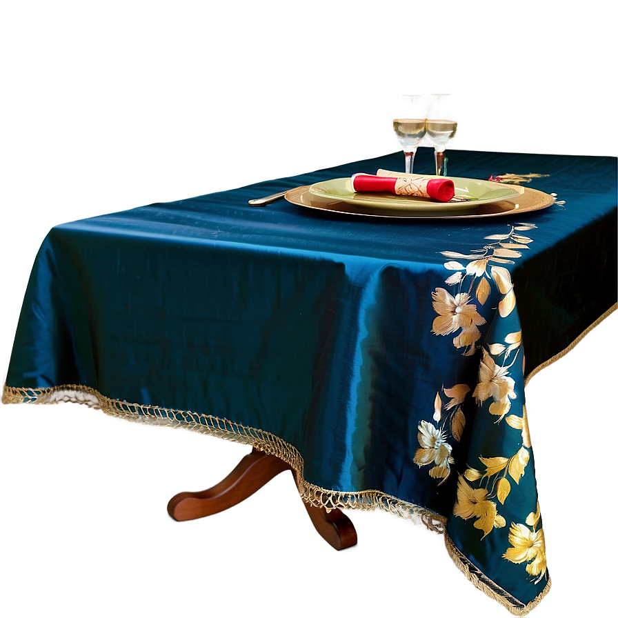 Fine Silk Tablecloth Png 06242024