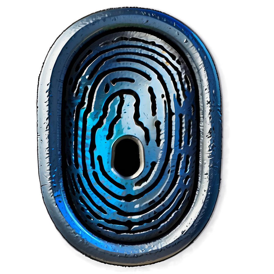 Fingerprint And Keyhole Concept Png Wsf