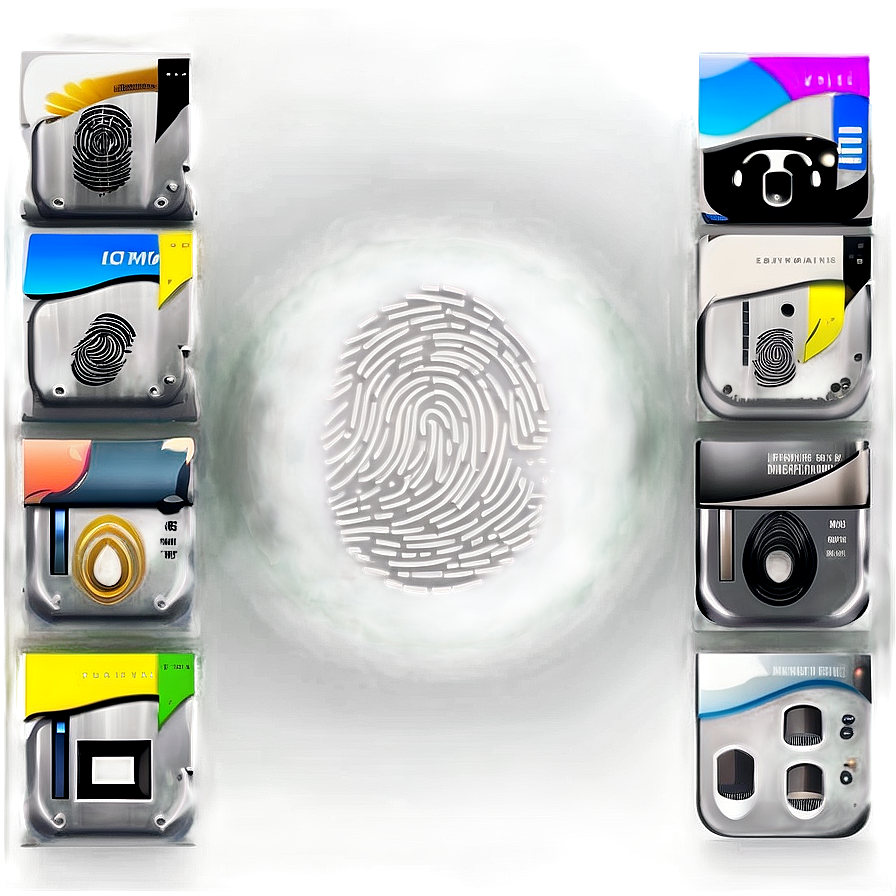 Fingerprint Identification Icon Png 05242024