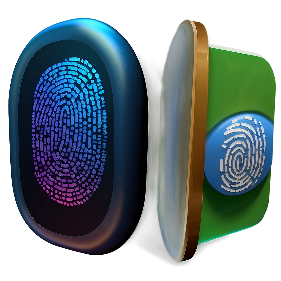 Fingerprint Identification Icon Png Loc66