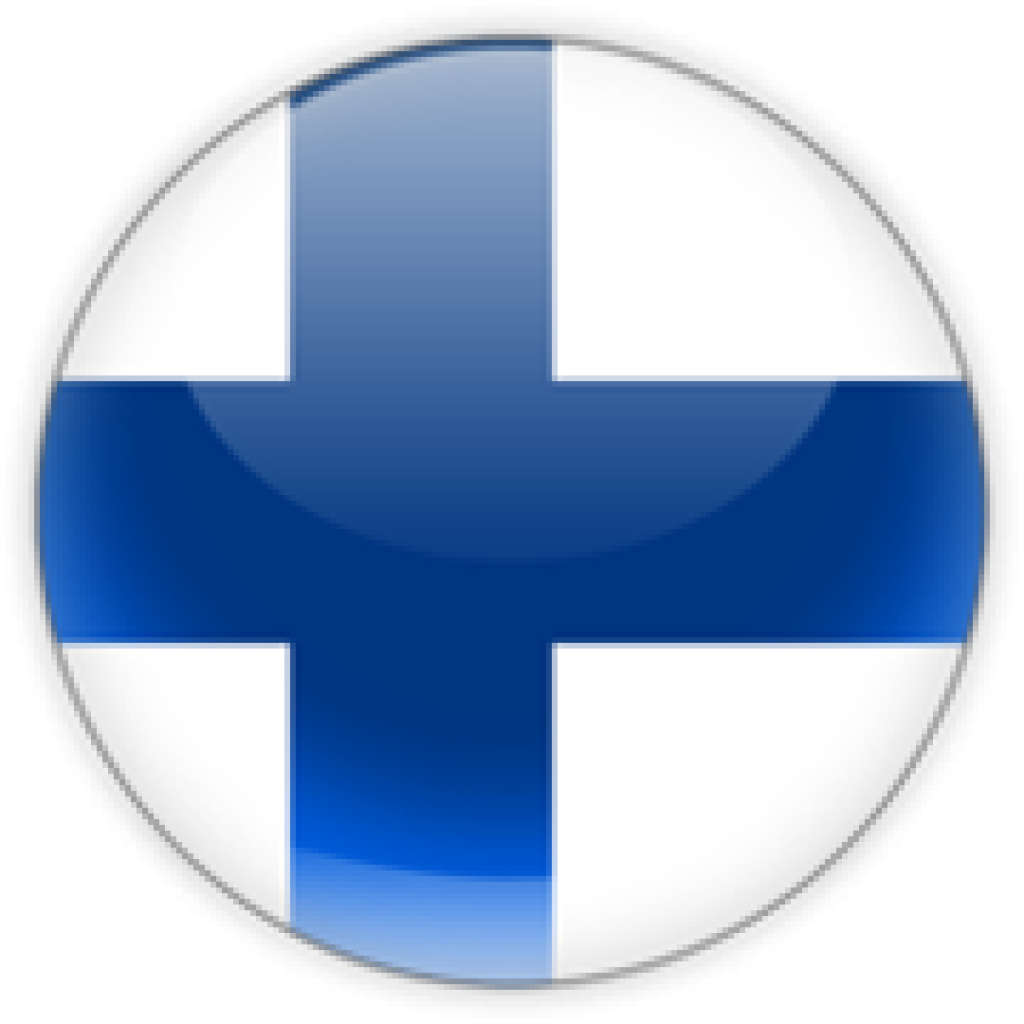 Finnish_ Flag_ Button