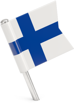 Finnish Flag Waving