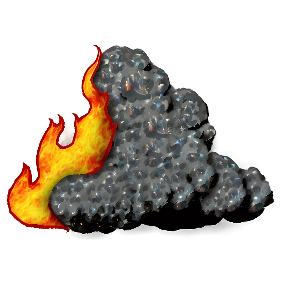 Fire And Smoke Png A