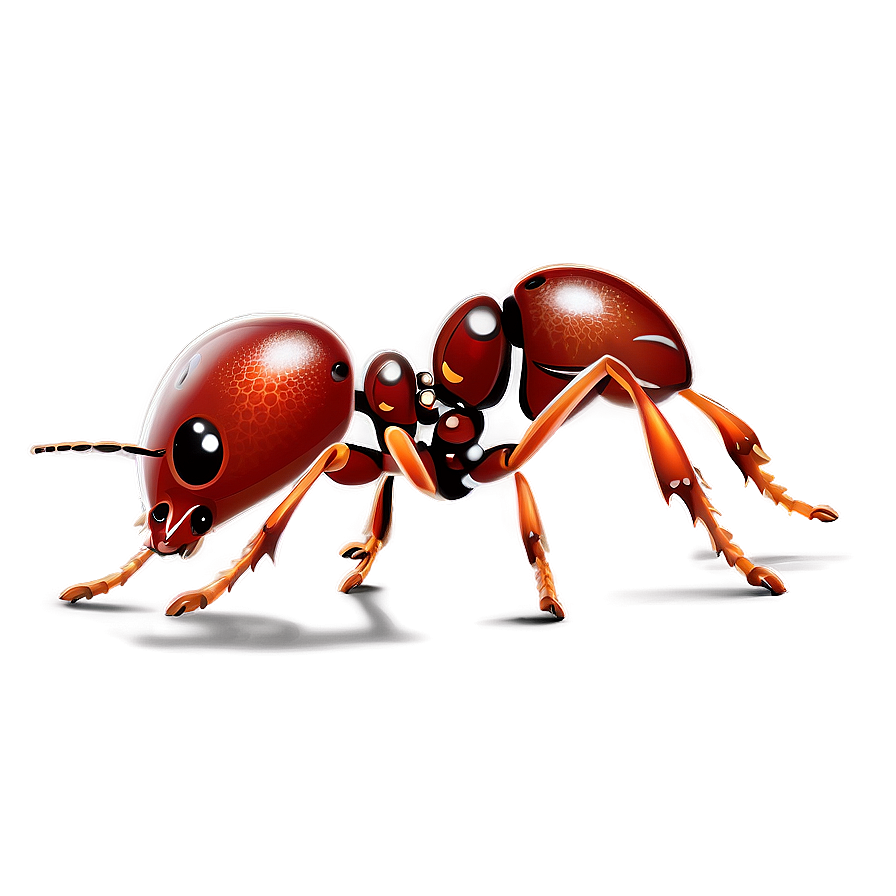 Fire Ant Illustration Png Uow35