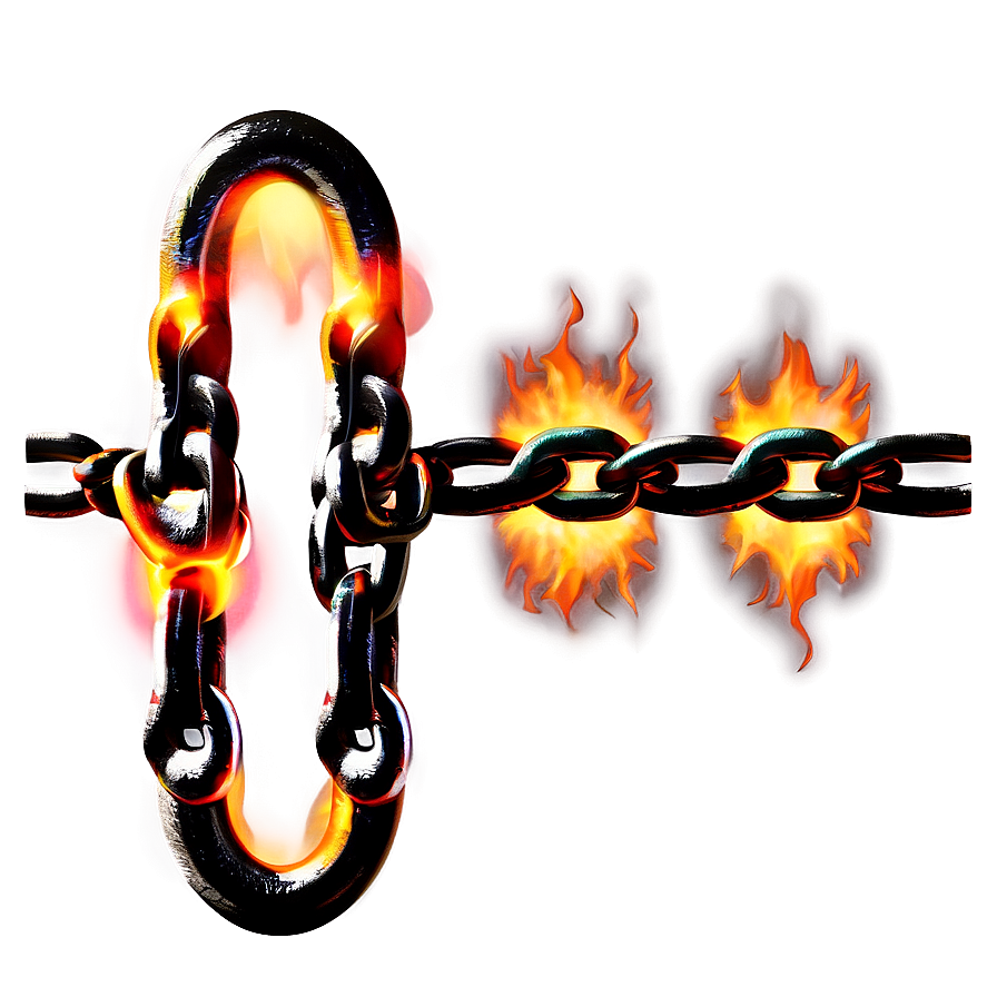 Fire Chain Border Png Rrn