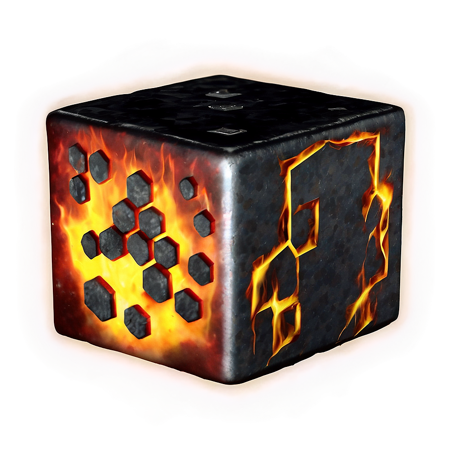 Fire Cube Png 24