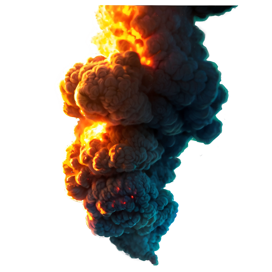 Fire Explosion Cartoon Png 66