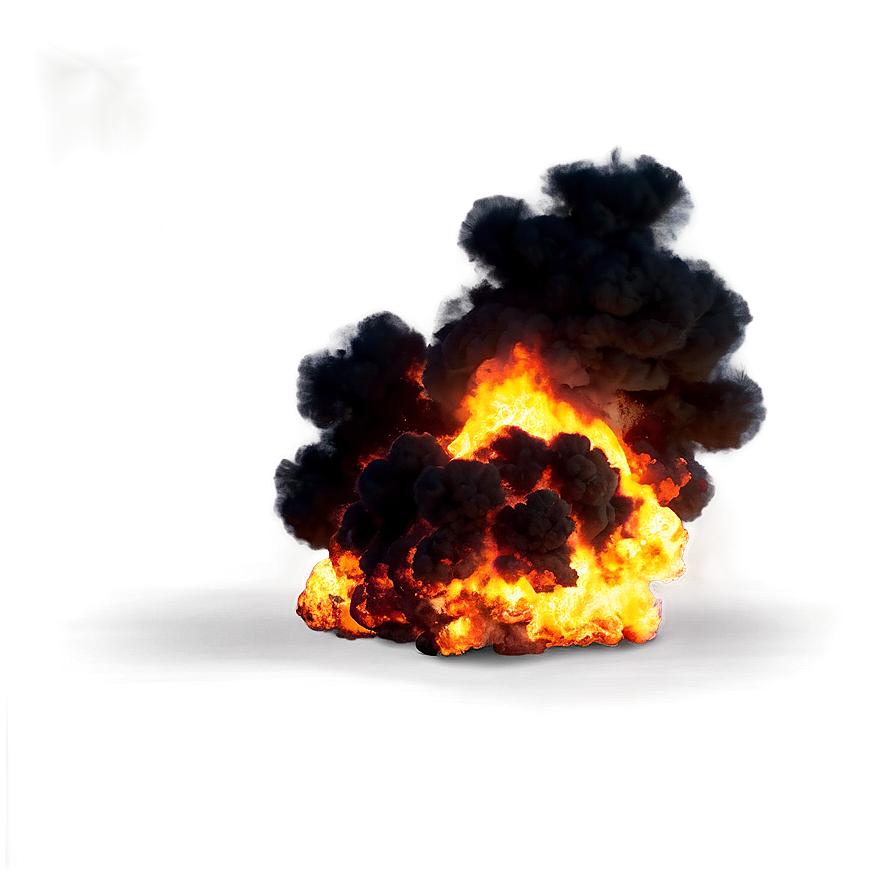 Fire Explosion Hit Effect Png 2