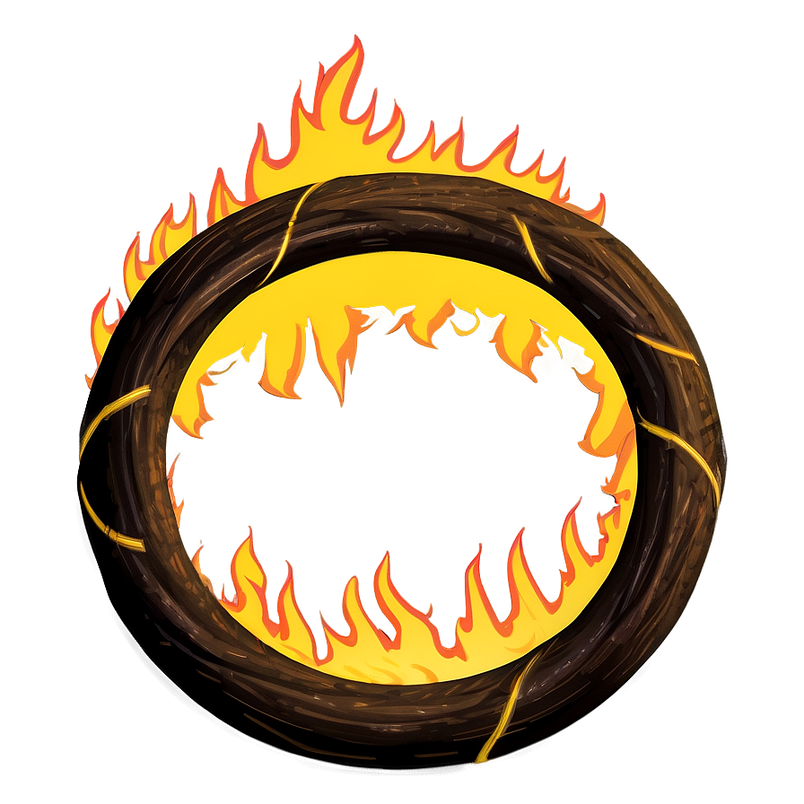 Fire Ring Spectacle Png Mng