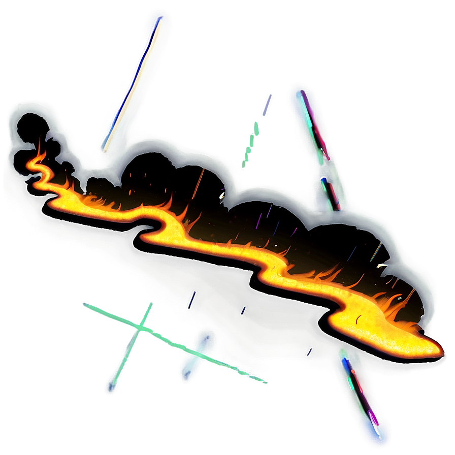 Fire Trail Overlay Png Kdh1