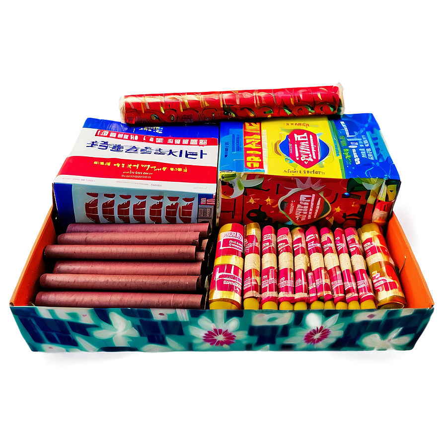 Firecrackers Box Assortment Png Vys63