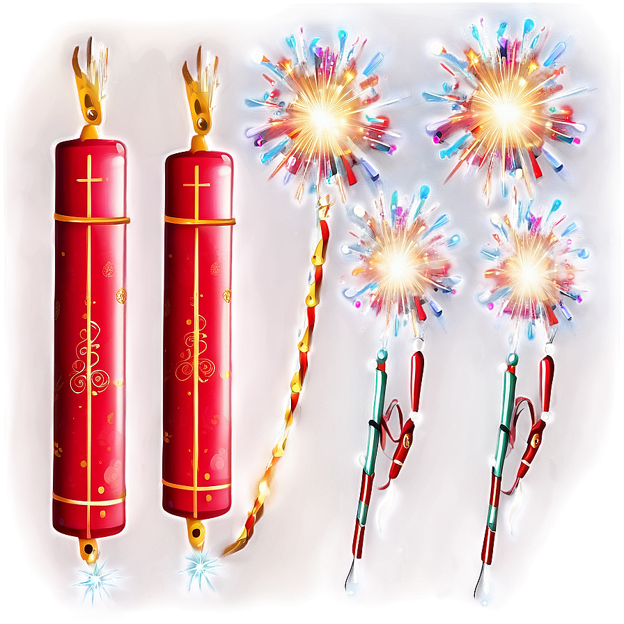 Firecrackers Festive Background Png 06242024