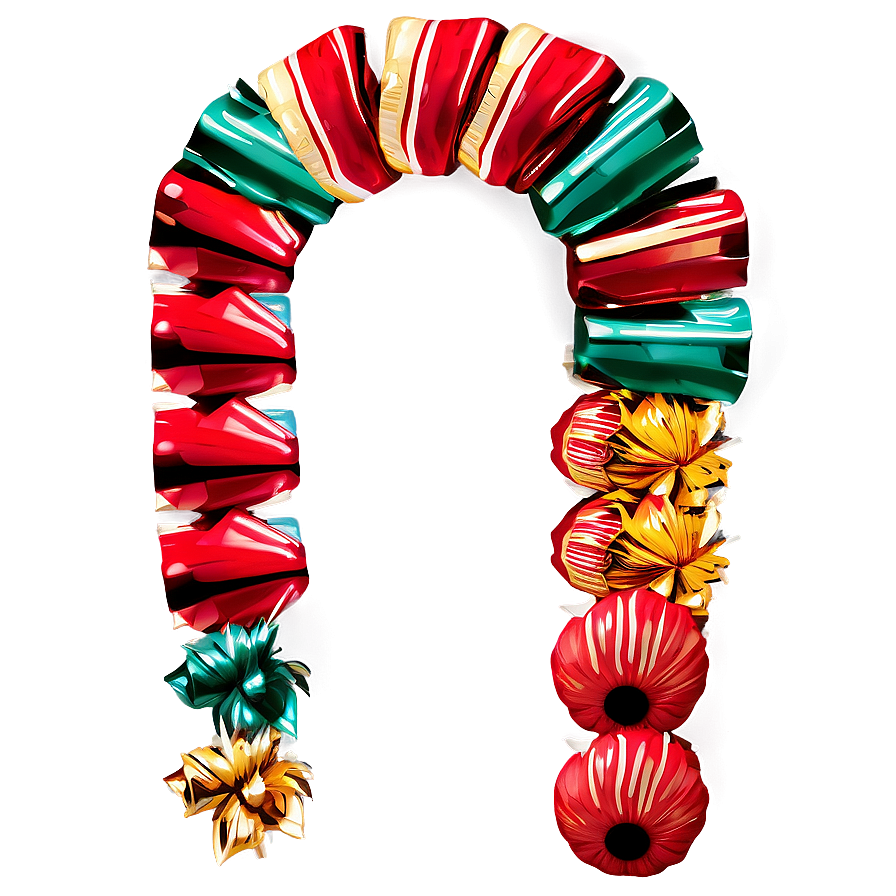 Firecrackers Festive Garland Png 18