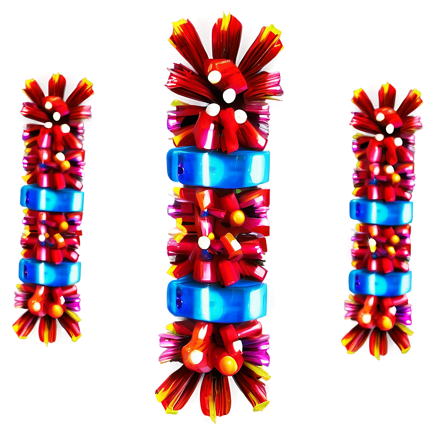 Firecrackers Festive Garland Png Odi