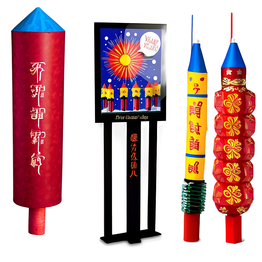 Firecrackers Outdoor Display Png 06242024