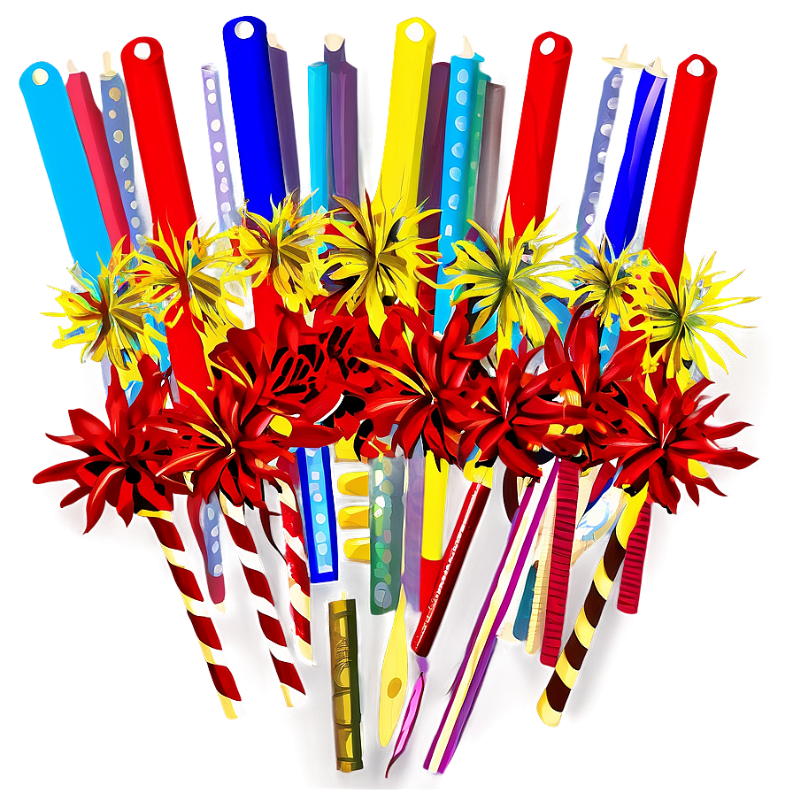 Firecrackers Party Decor Png 65