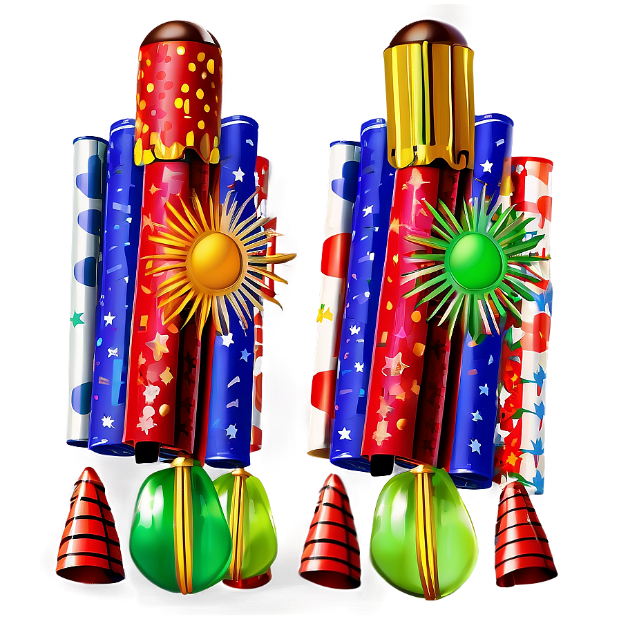 Firecrackers Party Decor Png Sjn