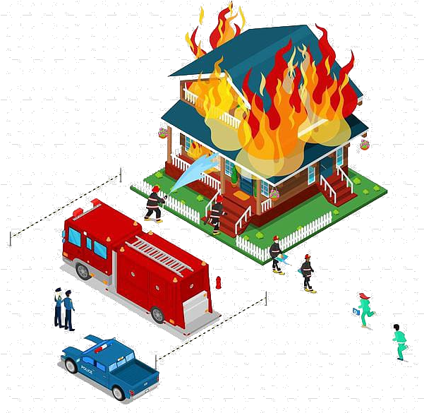 Firefighting_ Effort_ Illustration