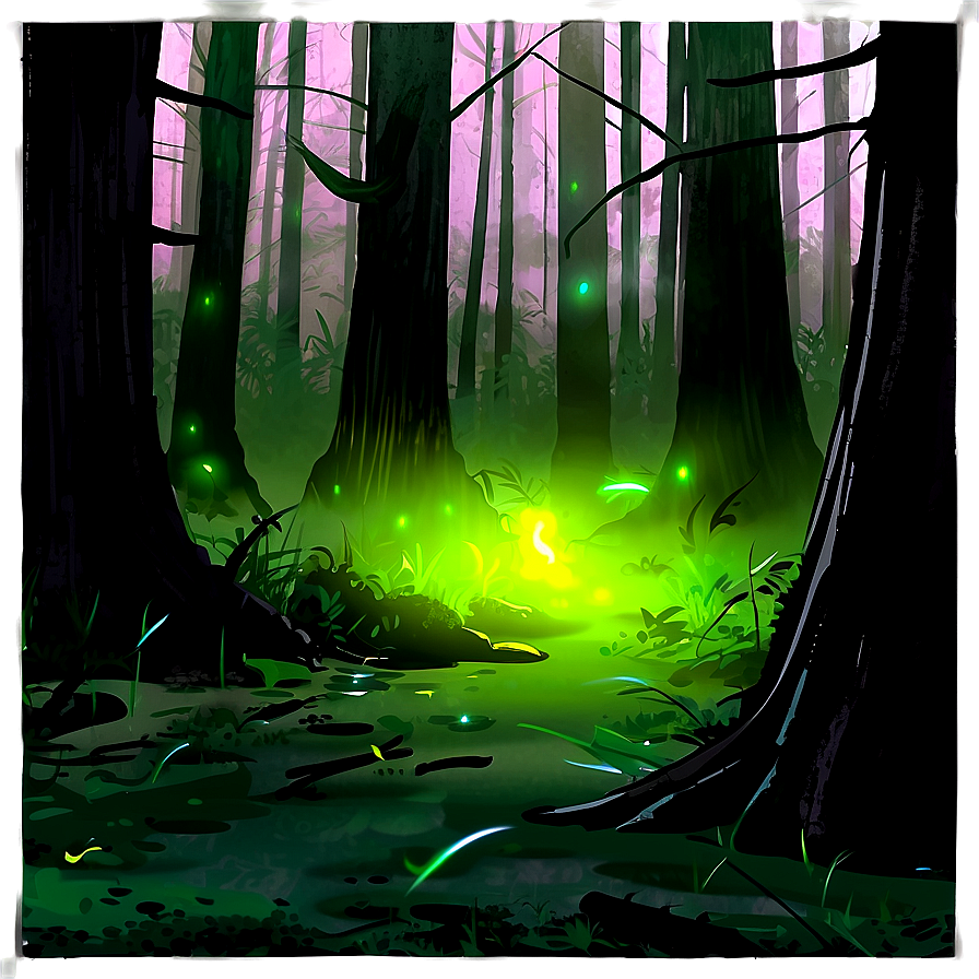 Firefly Lit Woods Png Yrl