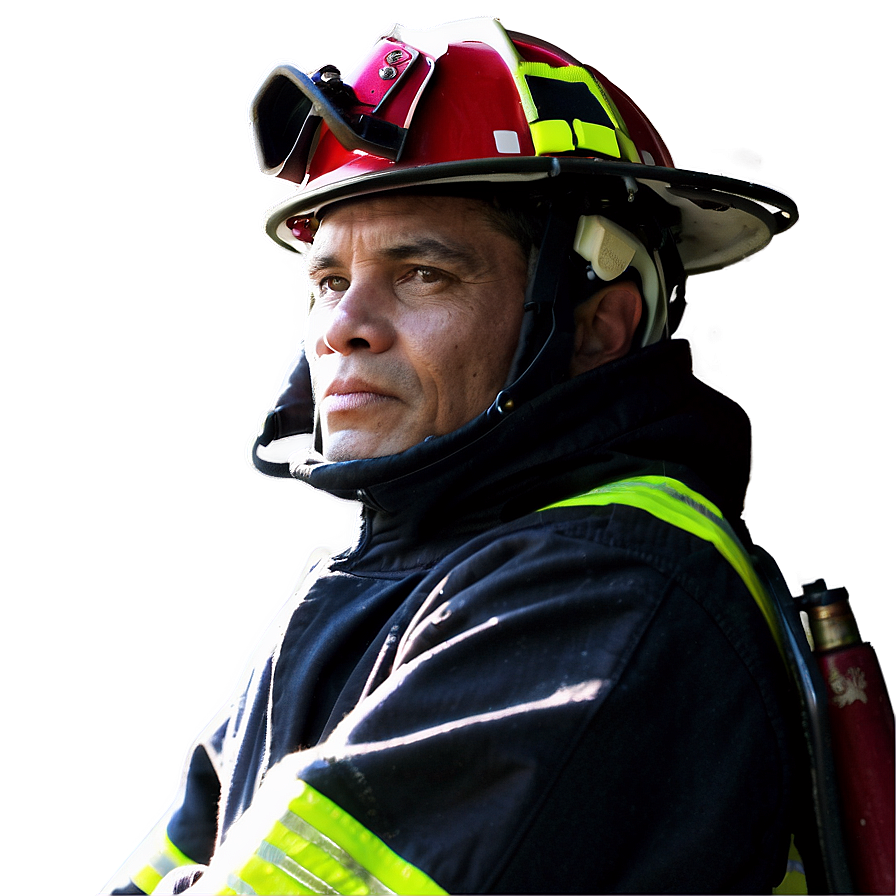 Fireman At Fire Station Png 89