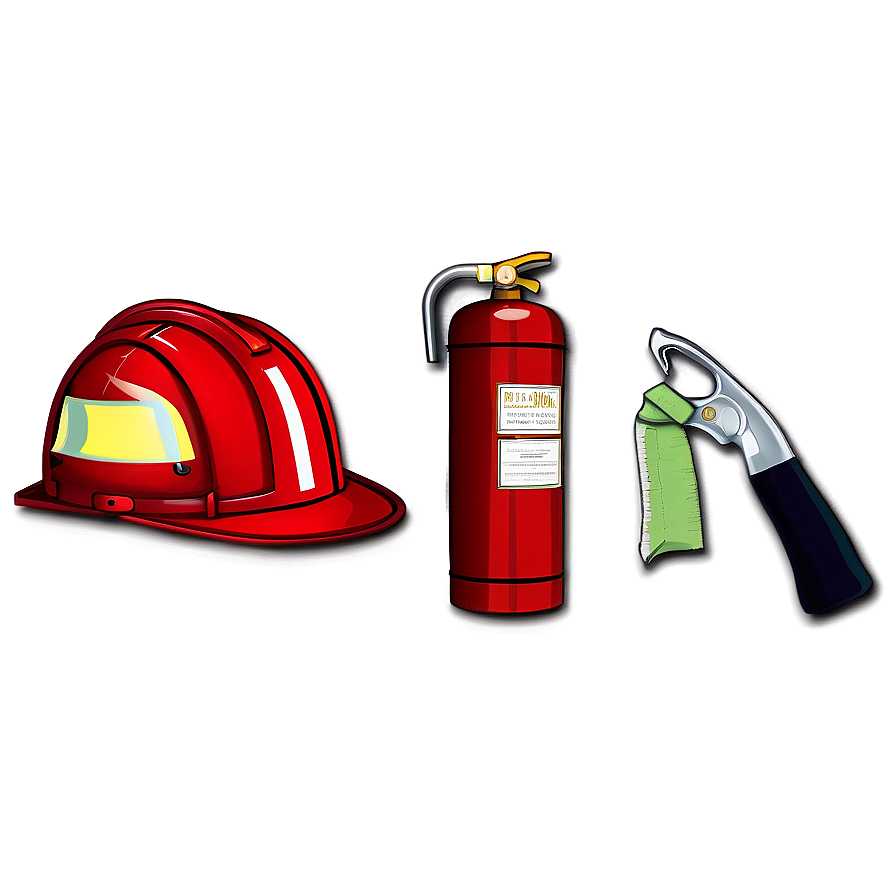 Fireman Equipment Png 17