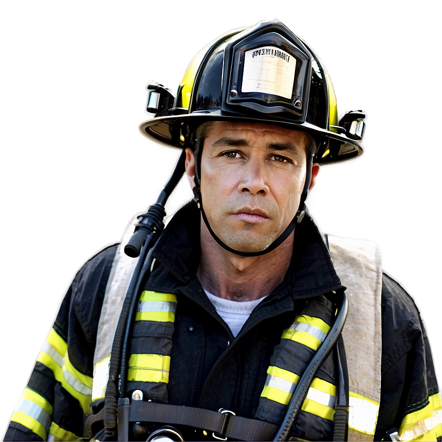 Fireman Portrait Png 73