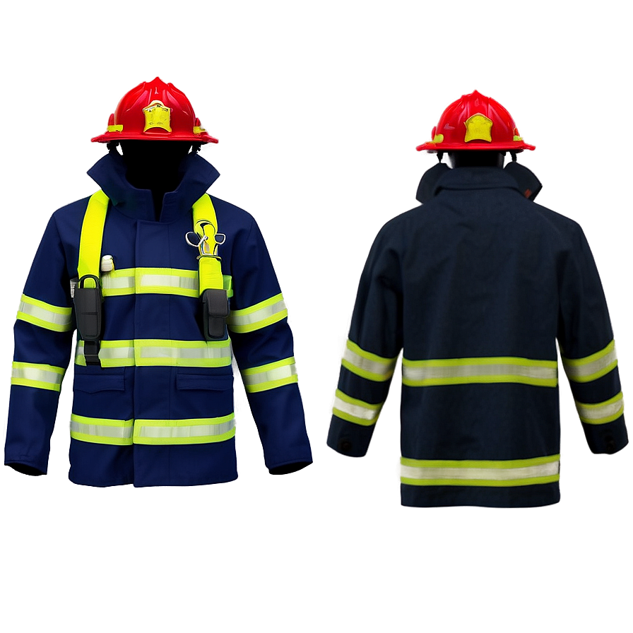 Fireman Uniform Png 6