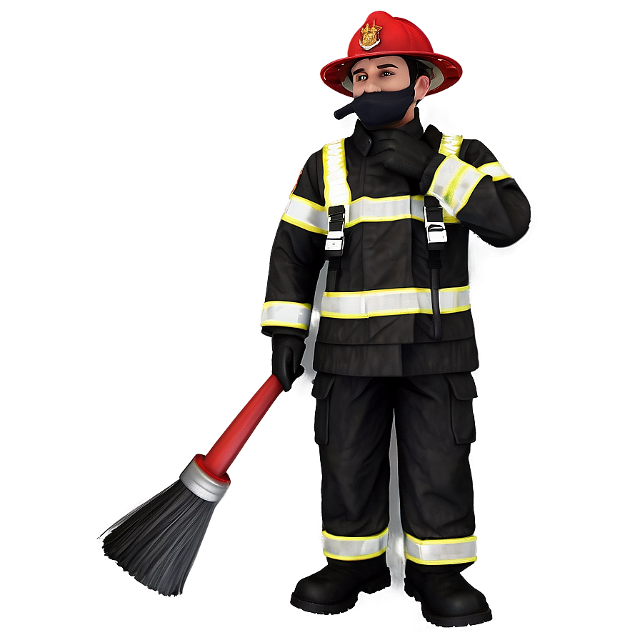 Fireman Uniform Png 63