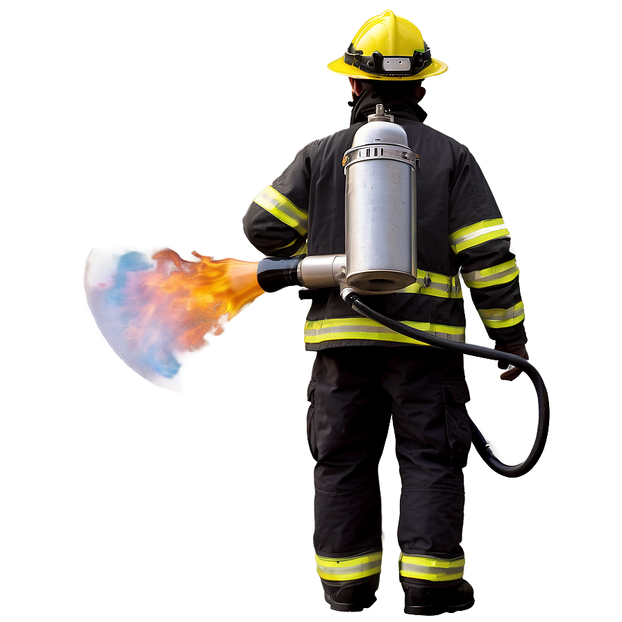 Fireman With Megaphone Png Pjy39