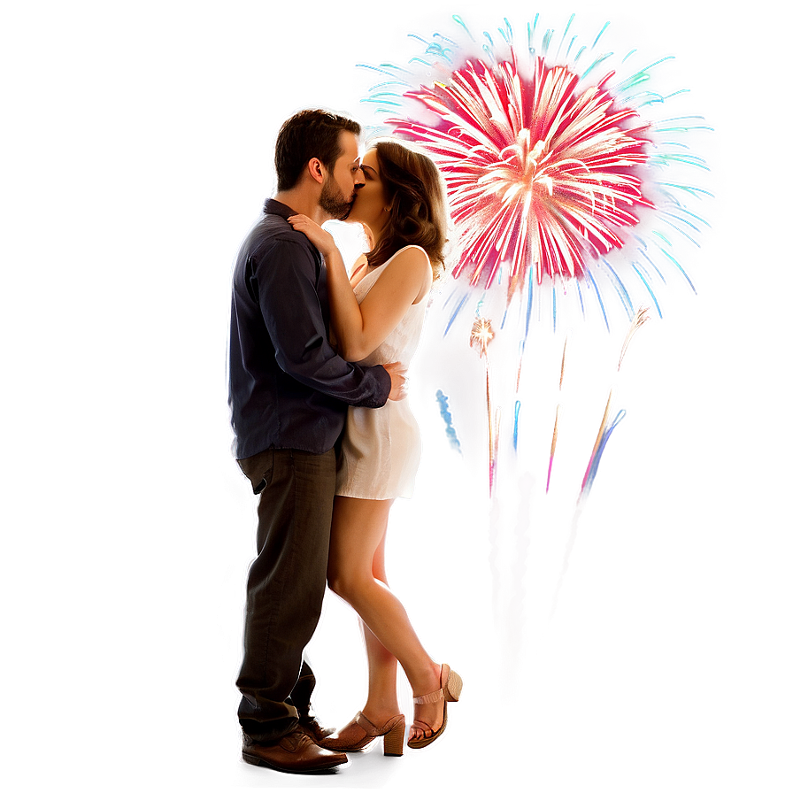 Fireworks Kiss Png Fwq74