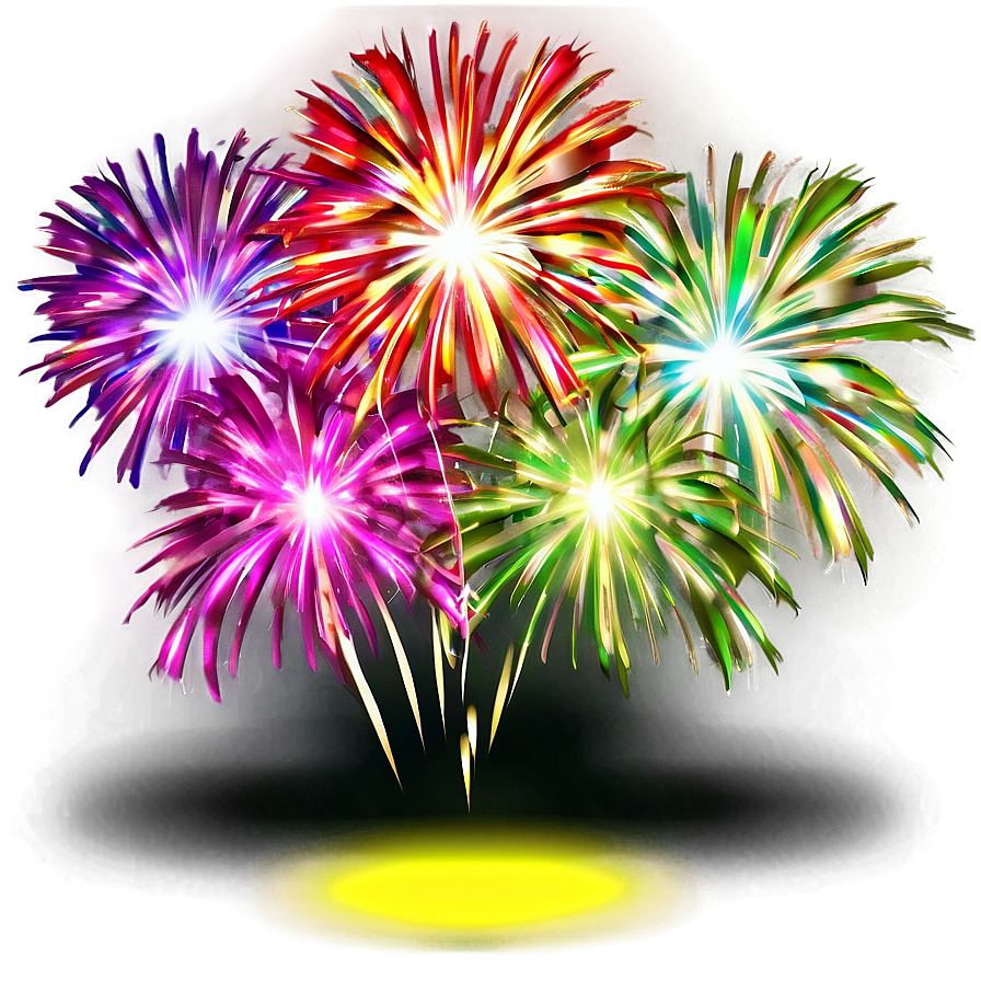 Fireworks Scene Png 05042024