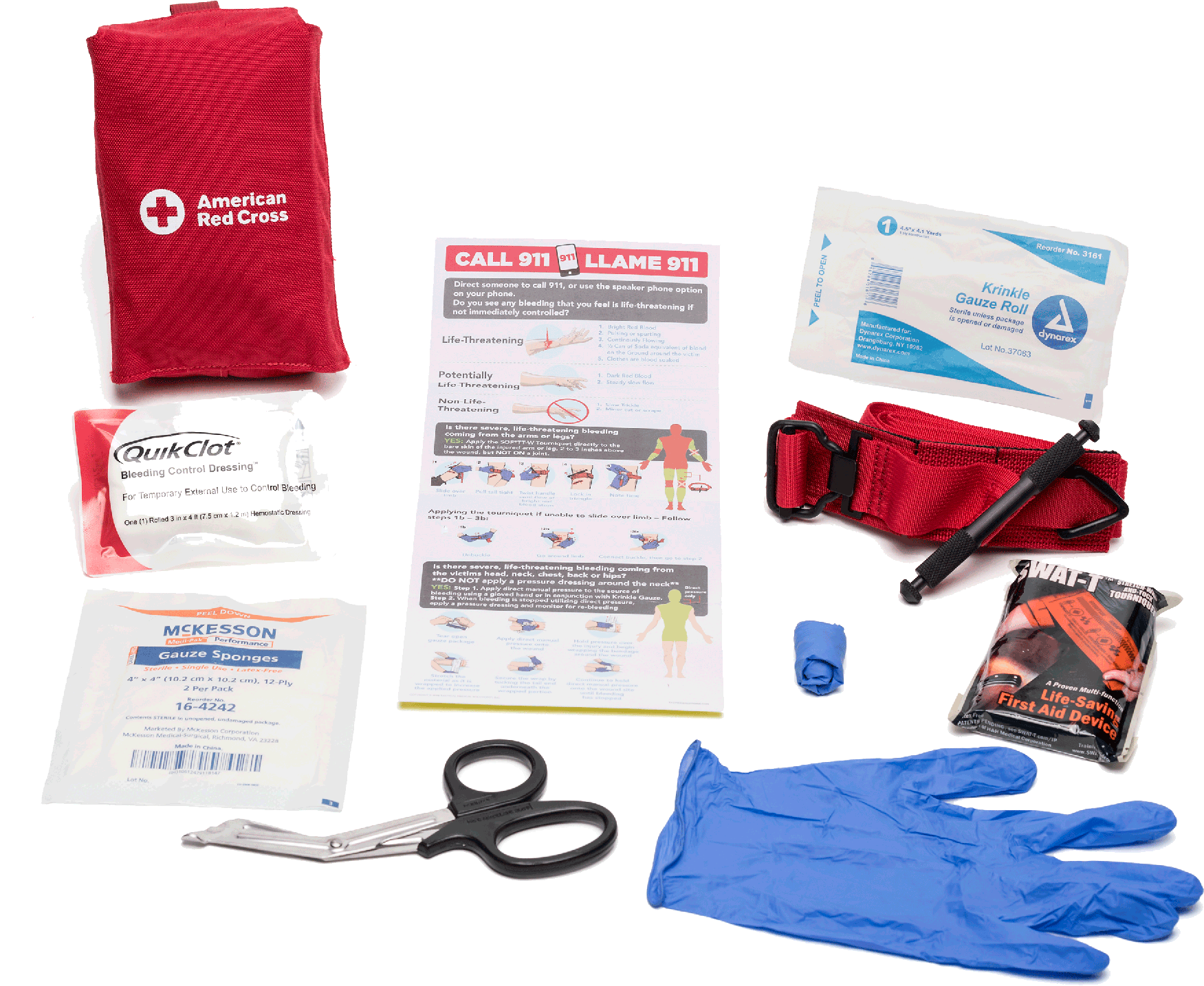 First Aid Kit Components