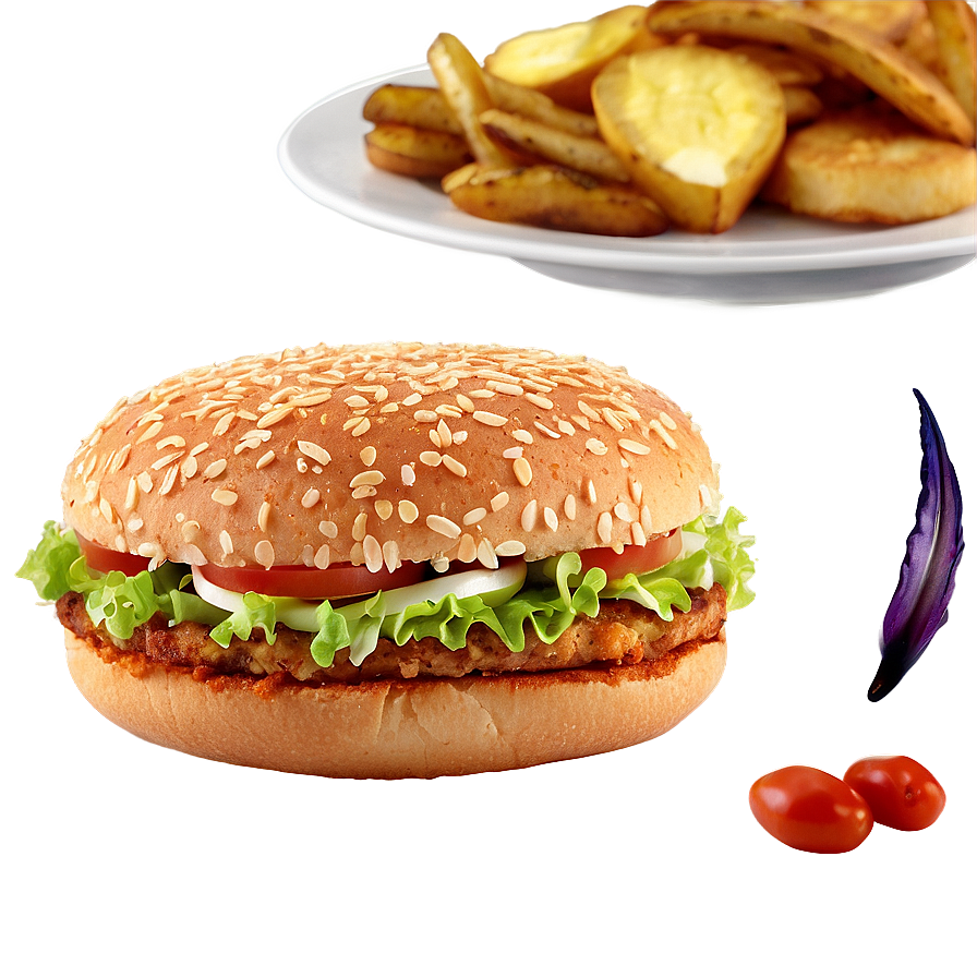 Fish Burger Png 14