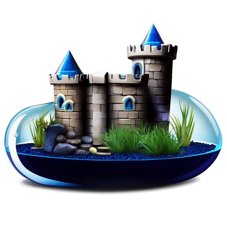 Fish Tank Castle Png 06122024