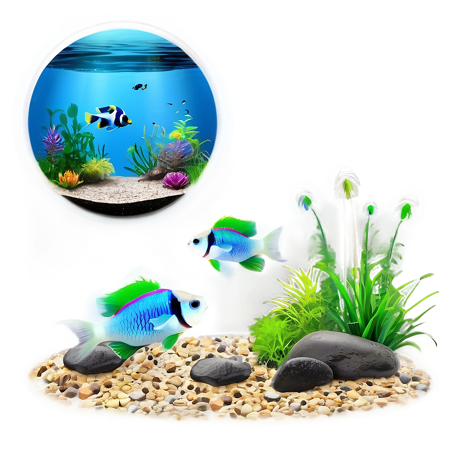 Fish Tank Landscape Png Oqe84