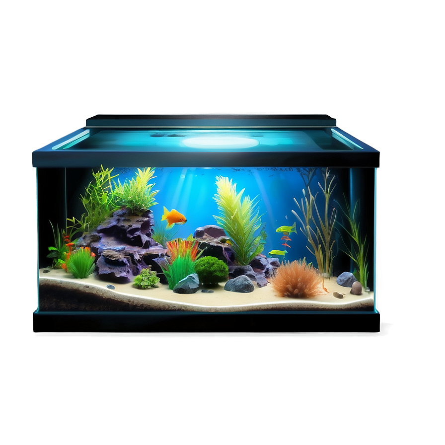 Fish Tank Silhouette Png Swq